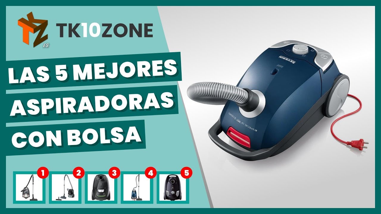 Las 5 mejores aspiradoras con bolsa