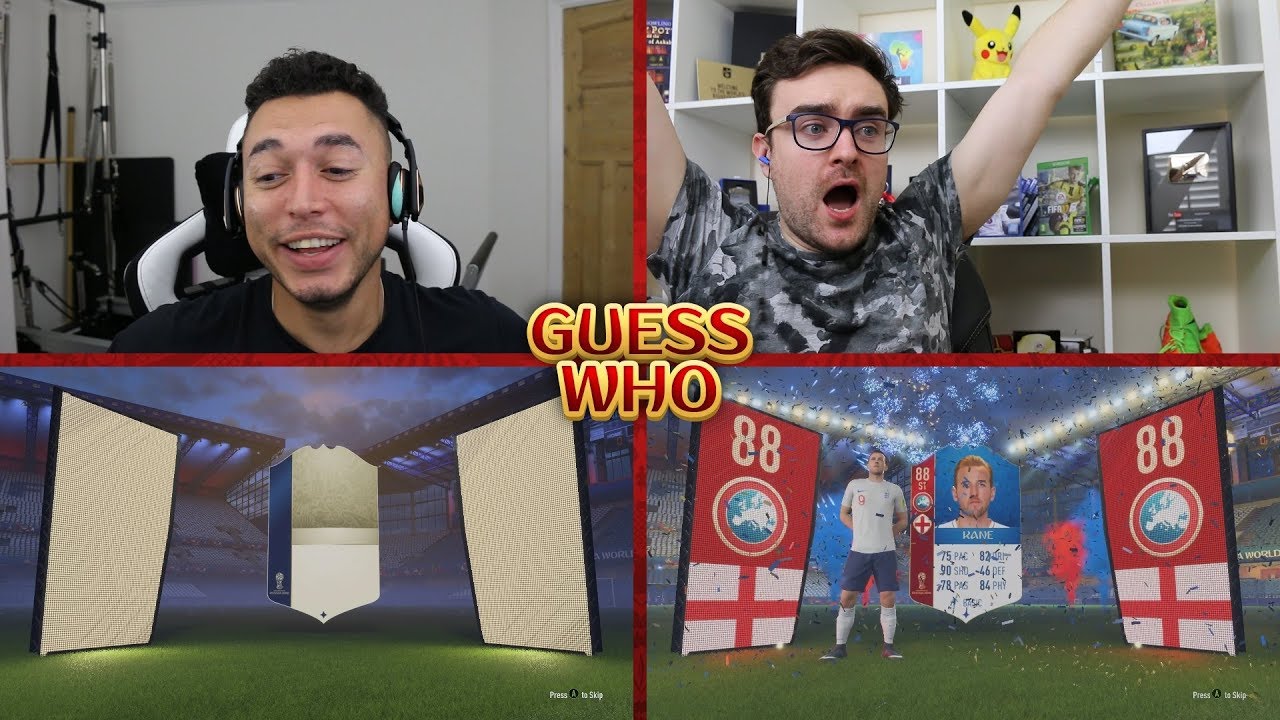 ICON DISCARDS 😱 EPIC WC GUESS WHO FIFA vs AJ3!!