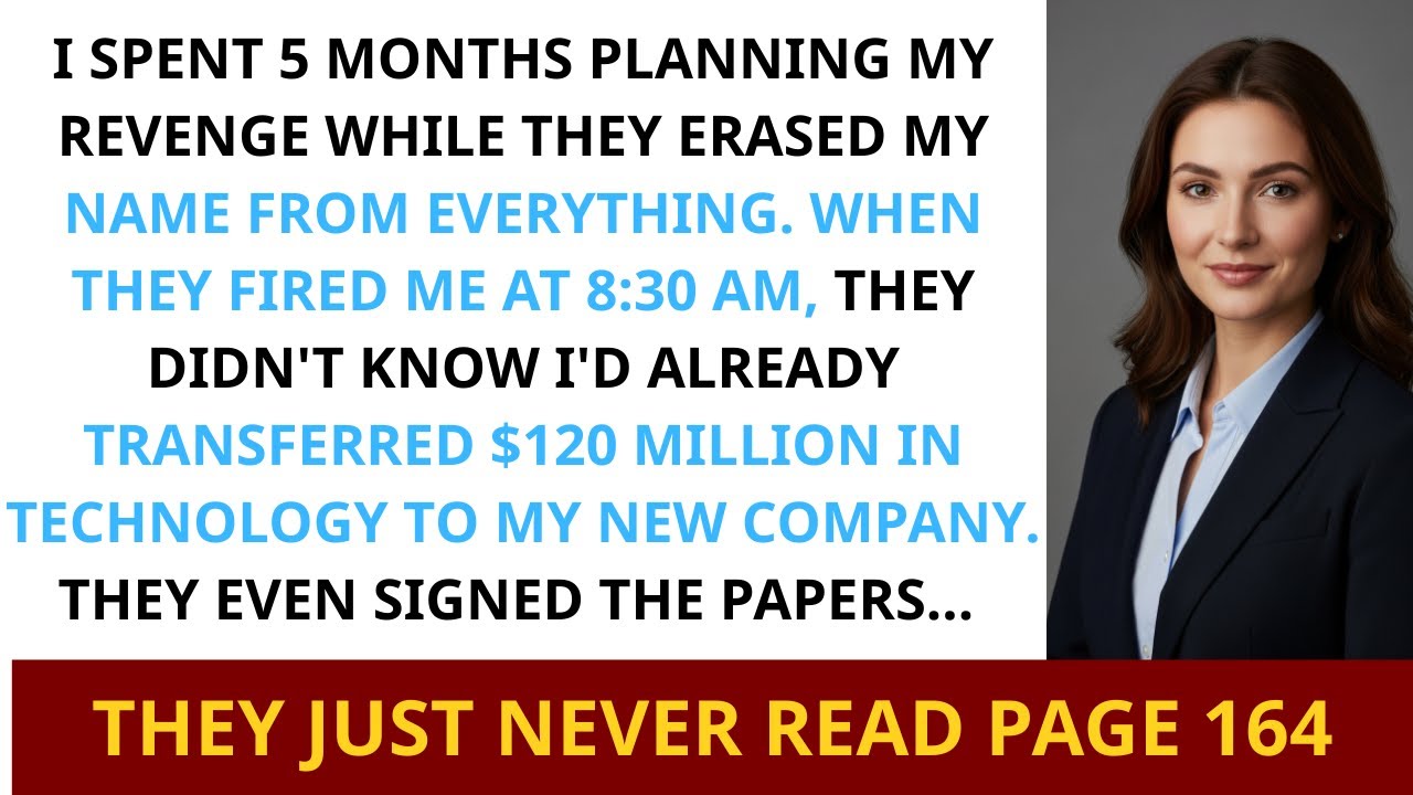 He Called Security at 8:30 AM—By 8:47, I Had Transferred the IP to My New LLC