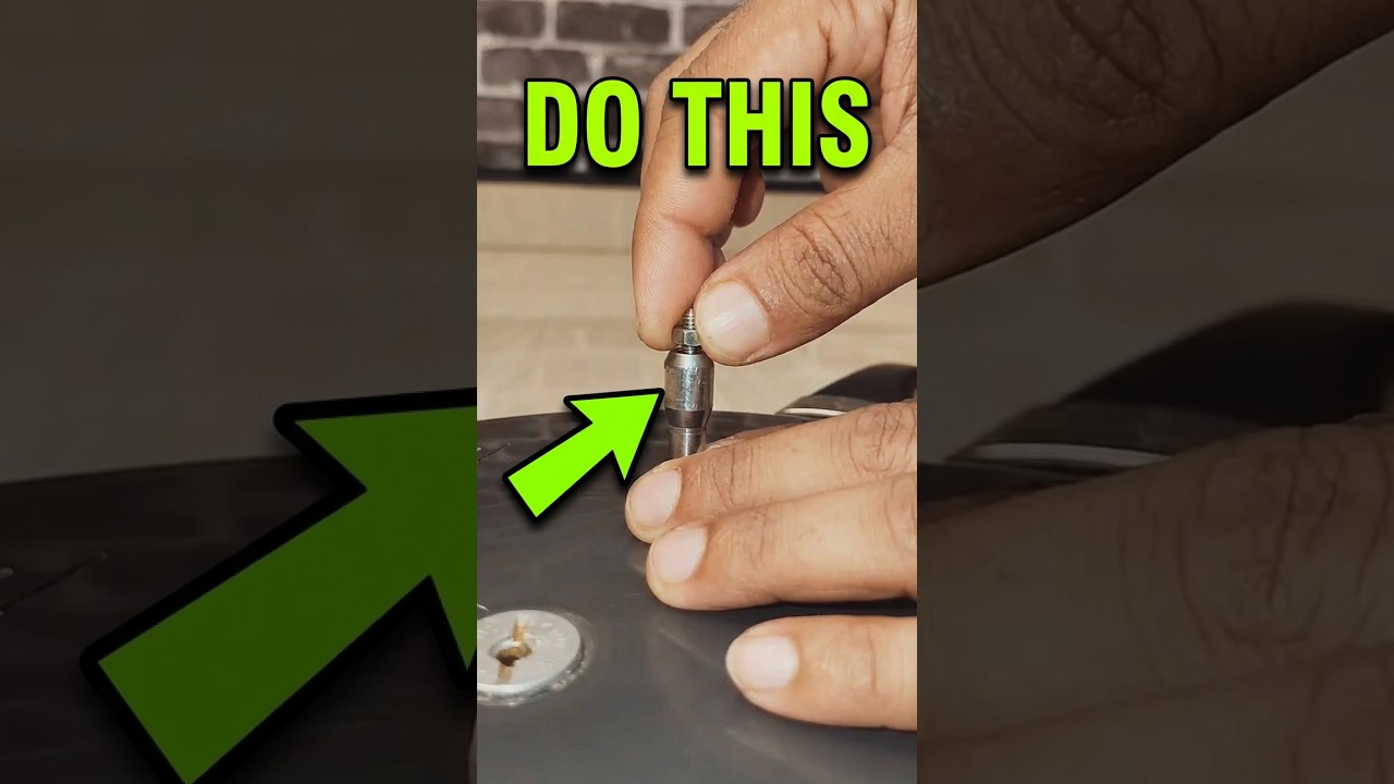cooker whistle repair DIY #cooker #cookerwhistle 💡