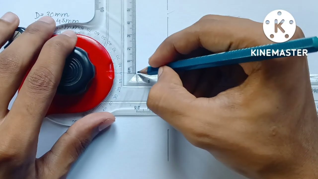 Conical rivet Head ll Rivet head ll Machine Drawing ll Engineering drawing #engineering #education