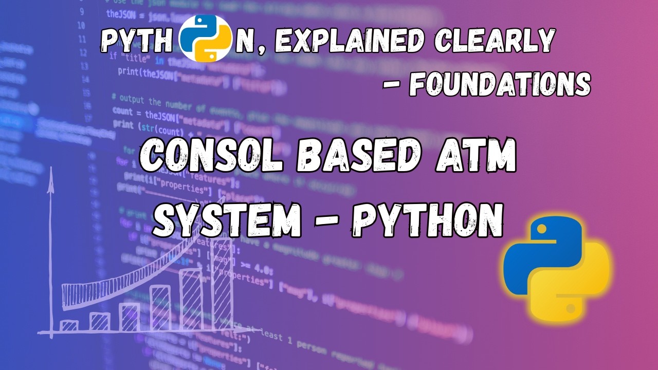 Система банкоматов на основе консоли, написанная на Python, с исходным кодом | @ExcitedNuclei
