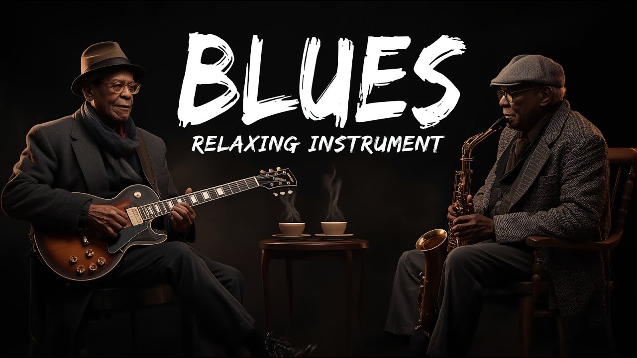 Blues Relaxing Music Instrumental | Smooth Guitar for Stress Relief #274