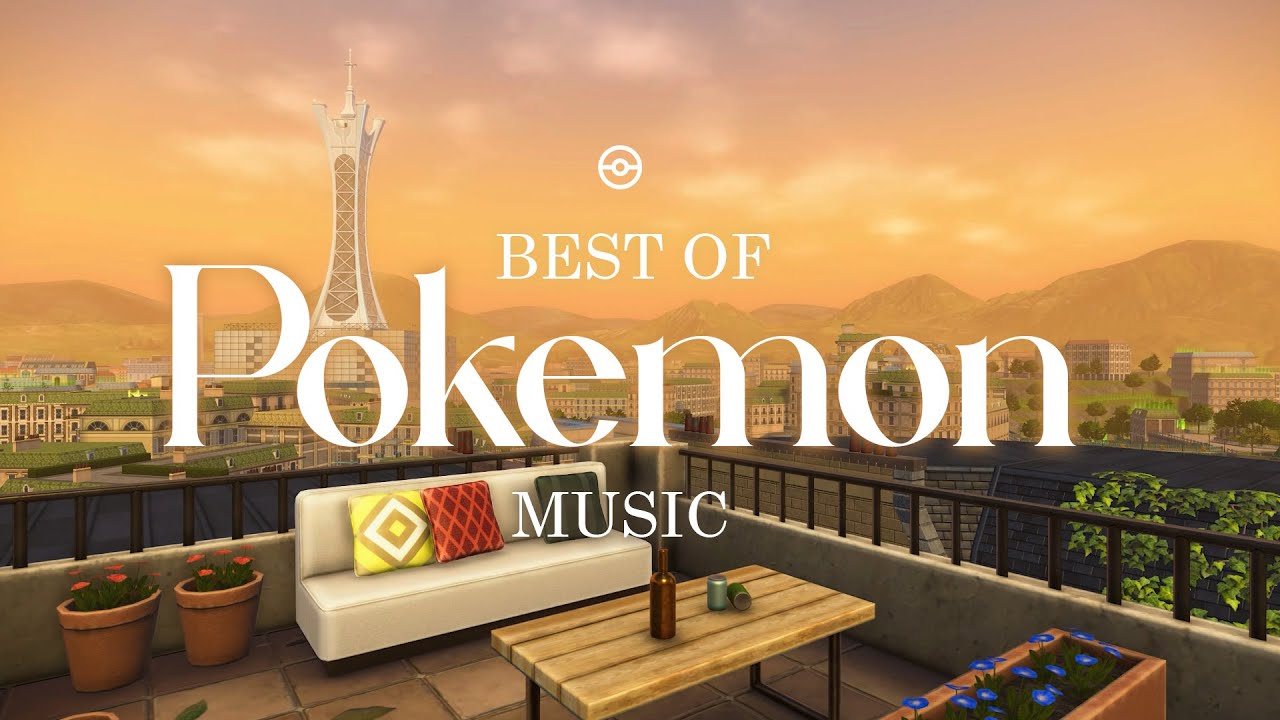 3h of THE BEST Pokemon Music (with Z-A): Watch Lumiose City from Hotel Z Rooftop 🏙️