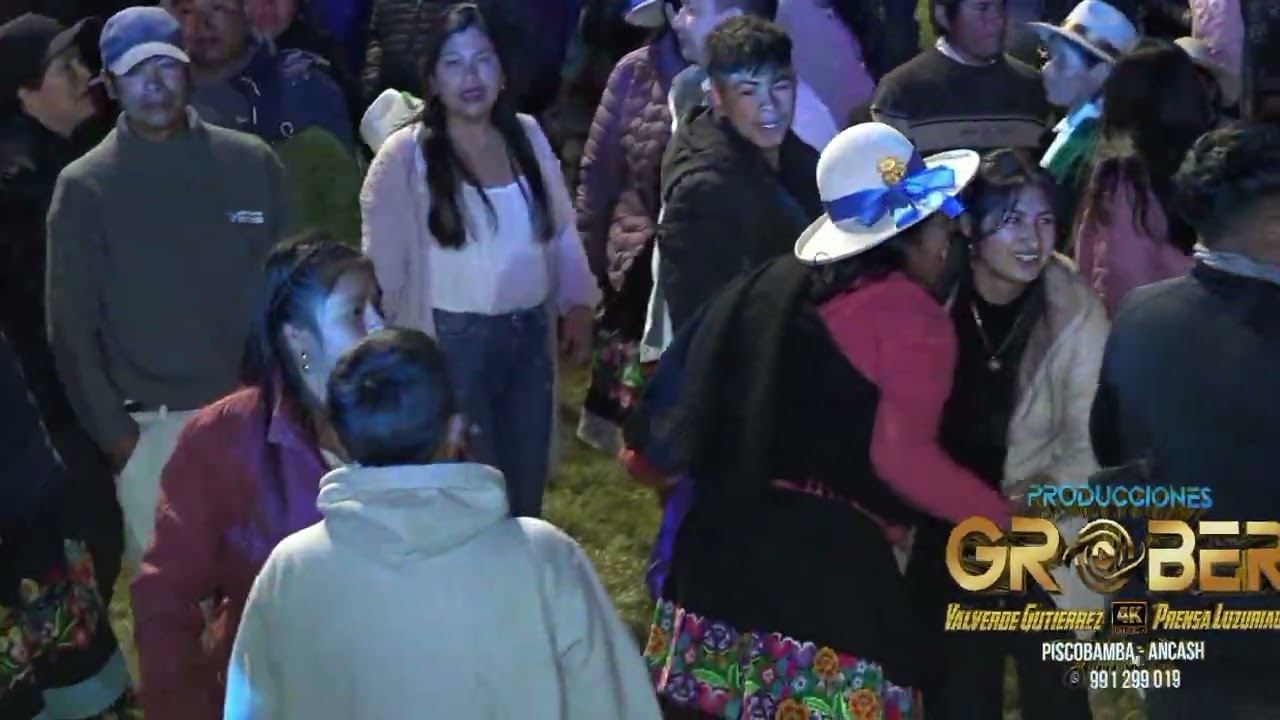 PISCOBAMBA ANCASH CESAR BOLO Y FLOR POMABAMBINA EN CANAYBANBA CASCA.