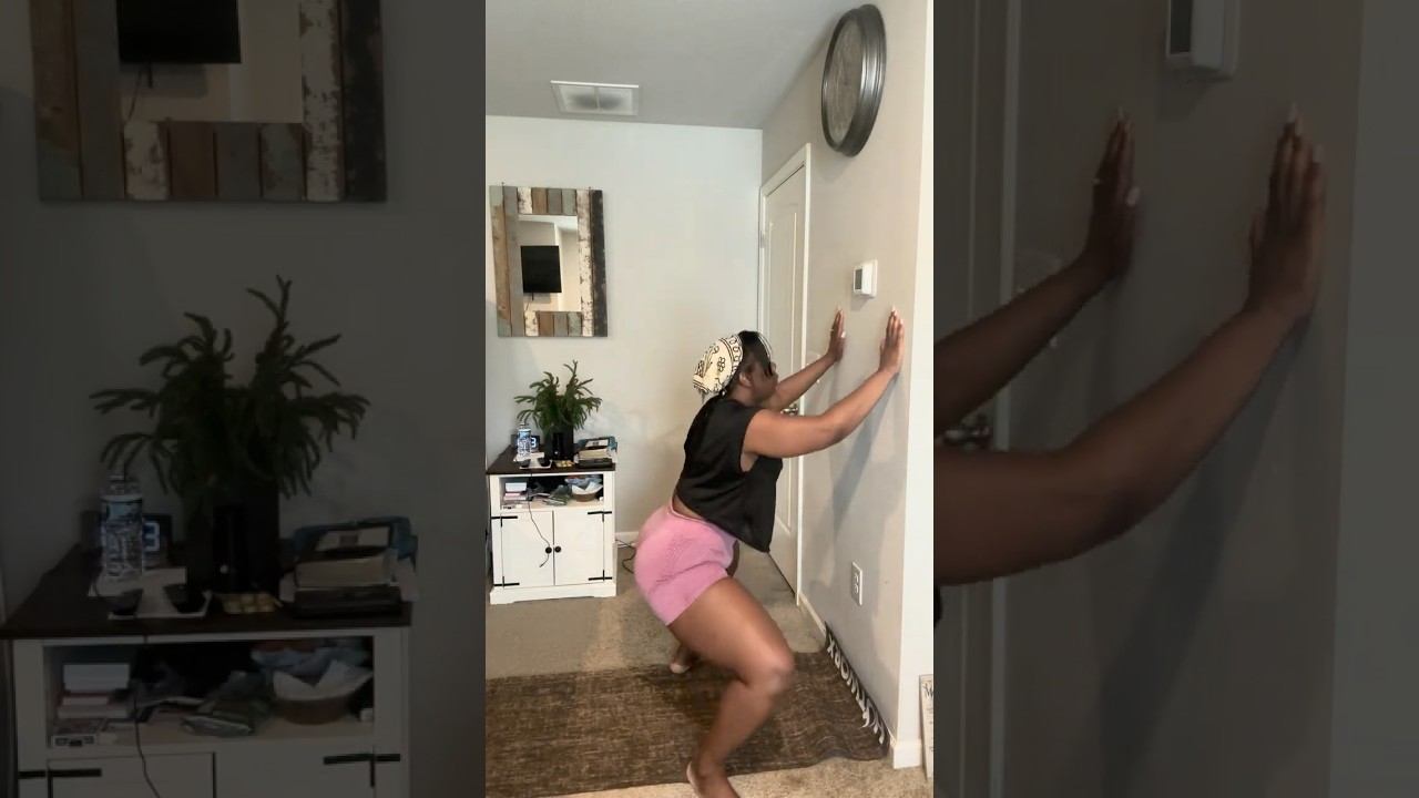 Day 5 of 30 days Wall Pilates Challenge. 