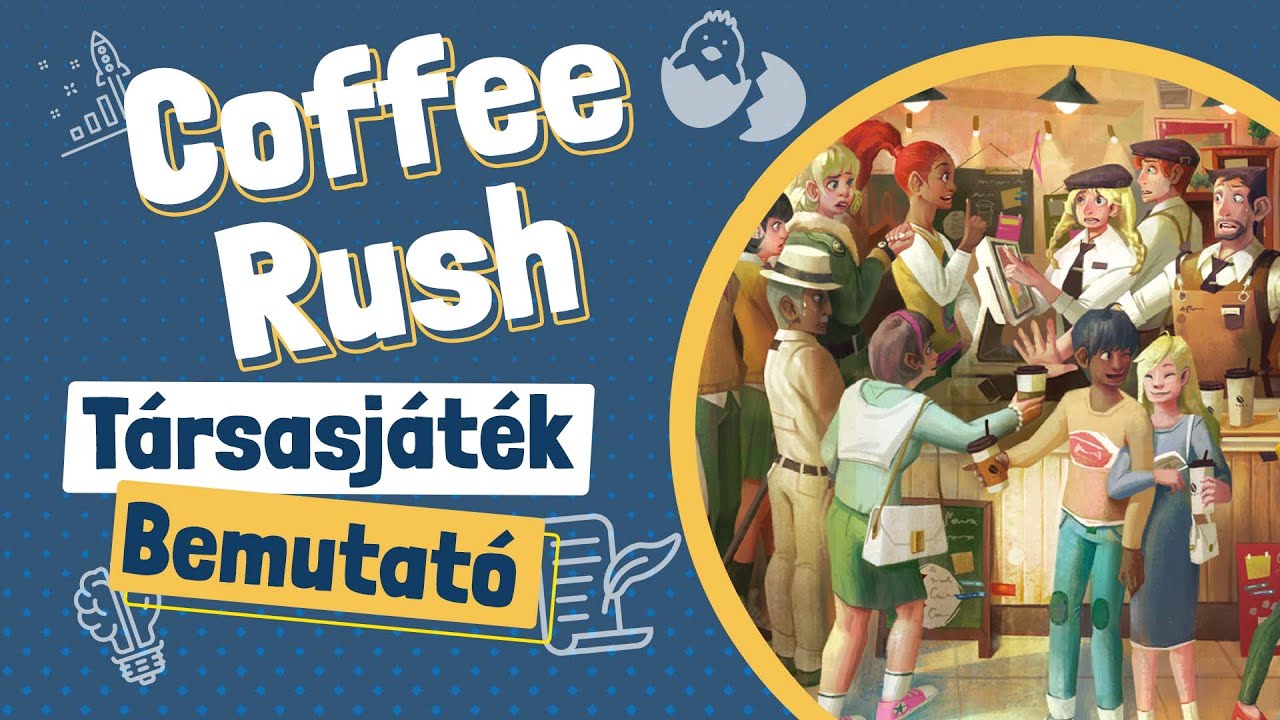 ☕Coffee Rush rövid játékbemutató☕