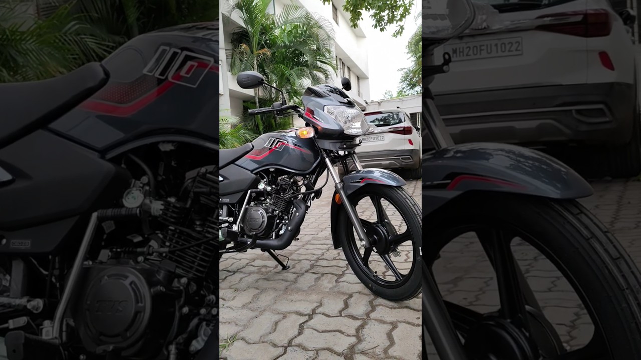2025 New Model Tvs Sport 110 Grey 🩶 Colour Look's 🥵 New Features 😱 2025 Tvs Sport 110
