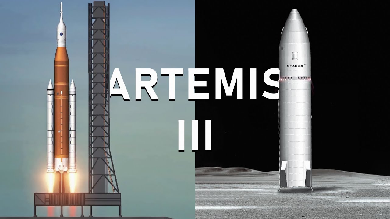 Artemis 3 Moon Landing Full Mission (Spaceflight Simulator - SFS)