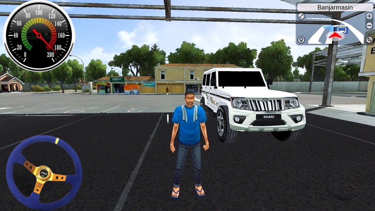 Bolero Car Realistic Driving 🚗 | Indonesia Bus Simulator Android