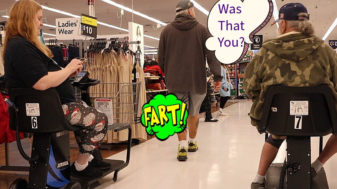 Funny Wet Fart Prank in Walmart With The Sharter Toy