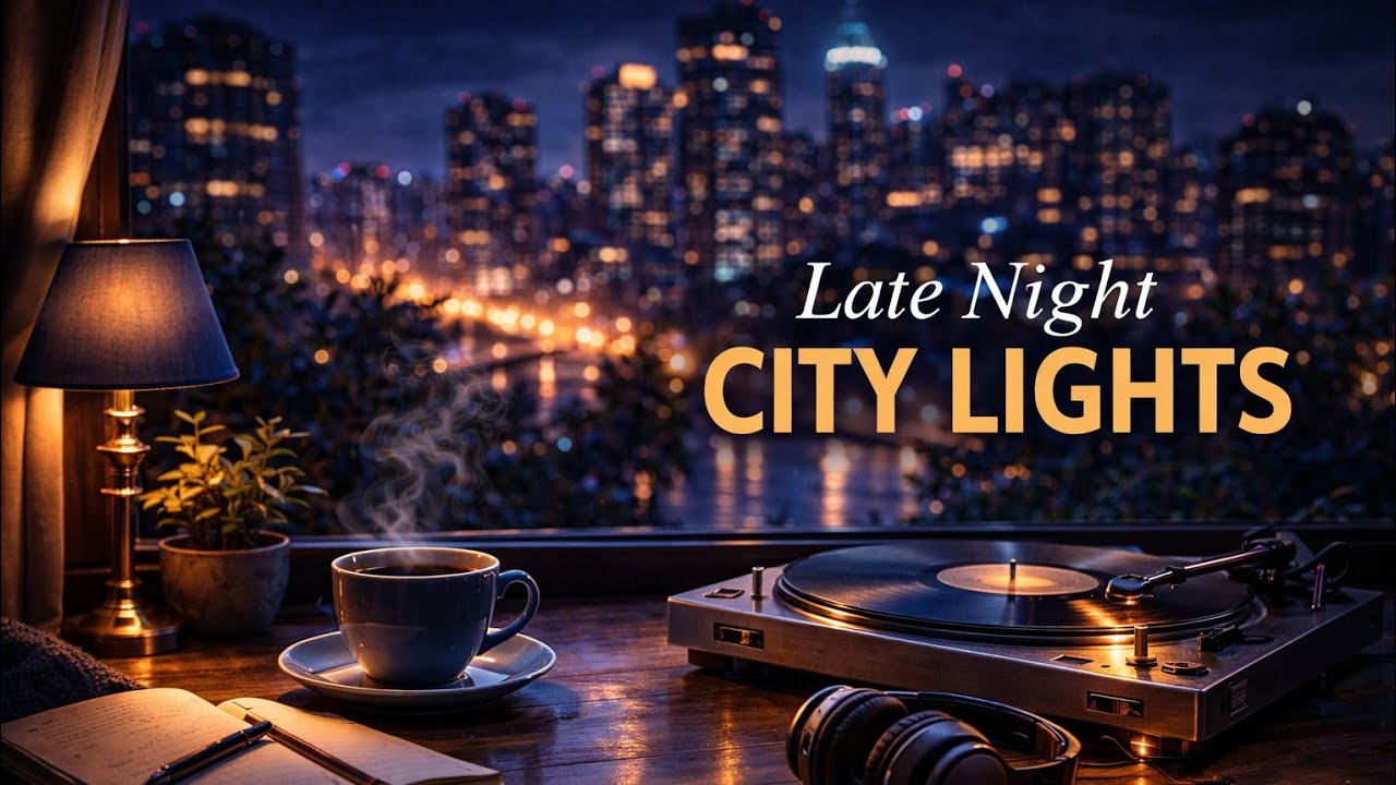 Late Night City Lights 🌆 Chill Lofi Beats for Study & Focus (1 Hour)