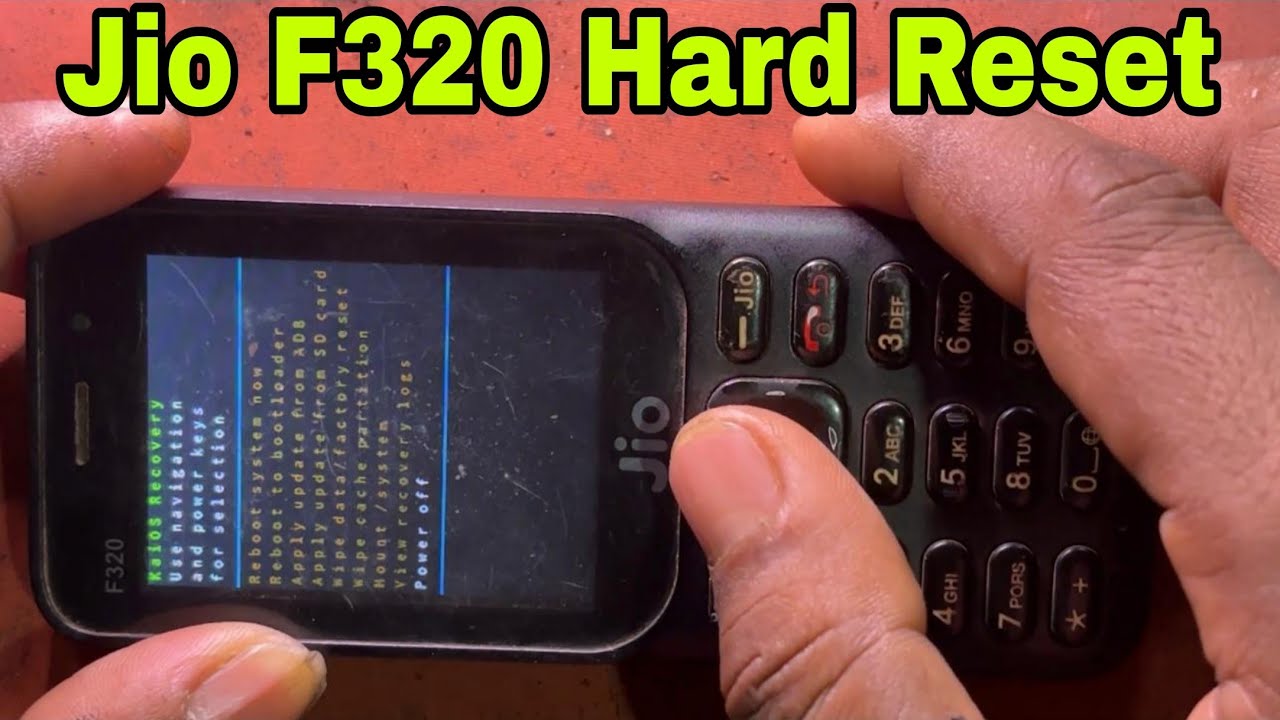 Jio F320 Hard Reset || Factory Reset F320 || Screen Lock 🔐 Reset || Format Phone #Jiof320Reset