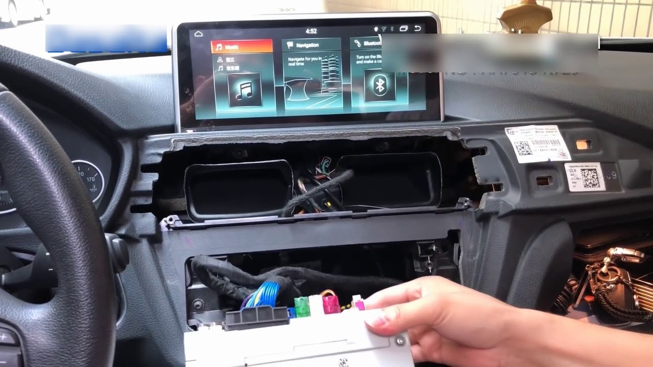 F30 Android navigation installation video