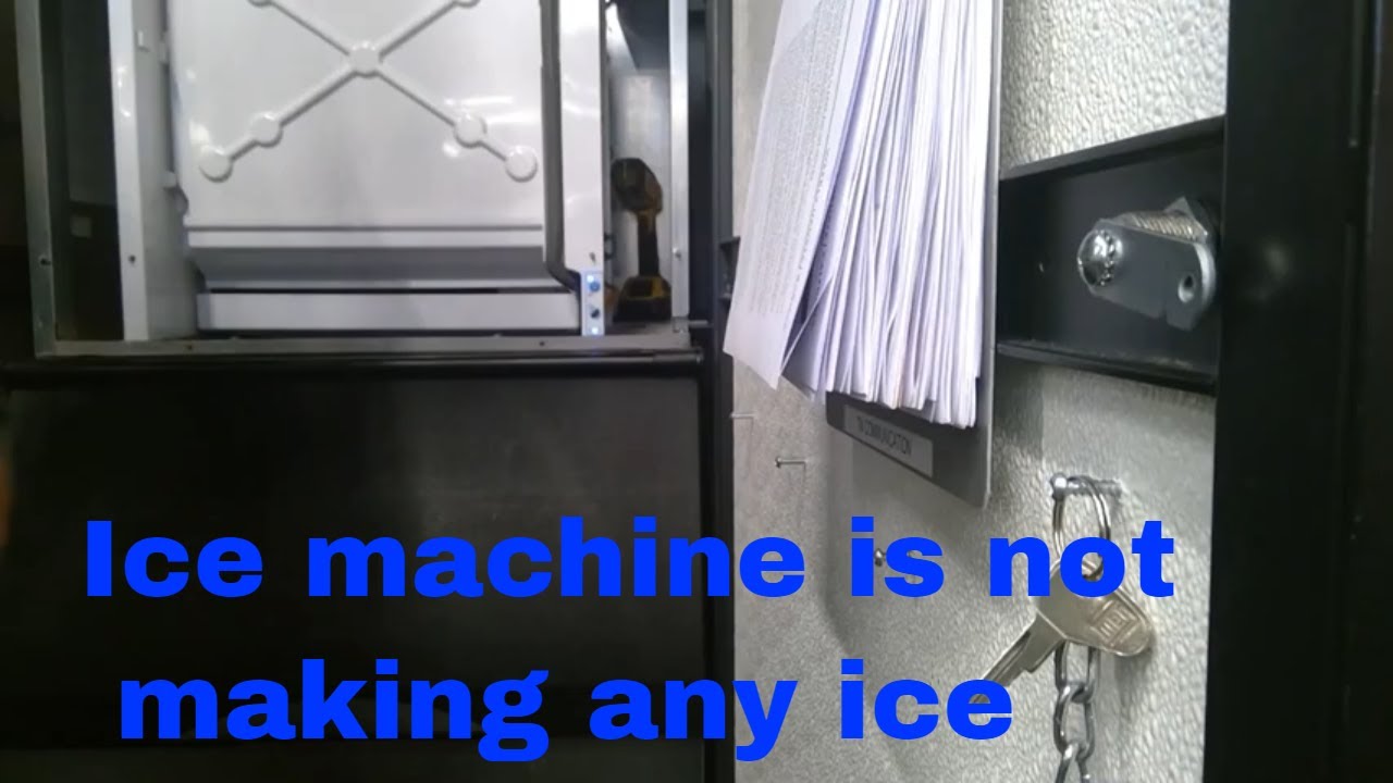 Льдогенератор Iceomatic CIM0530 не производит лед.