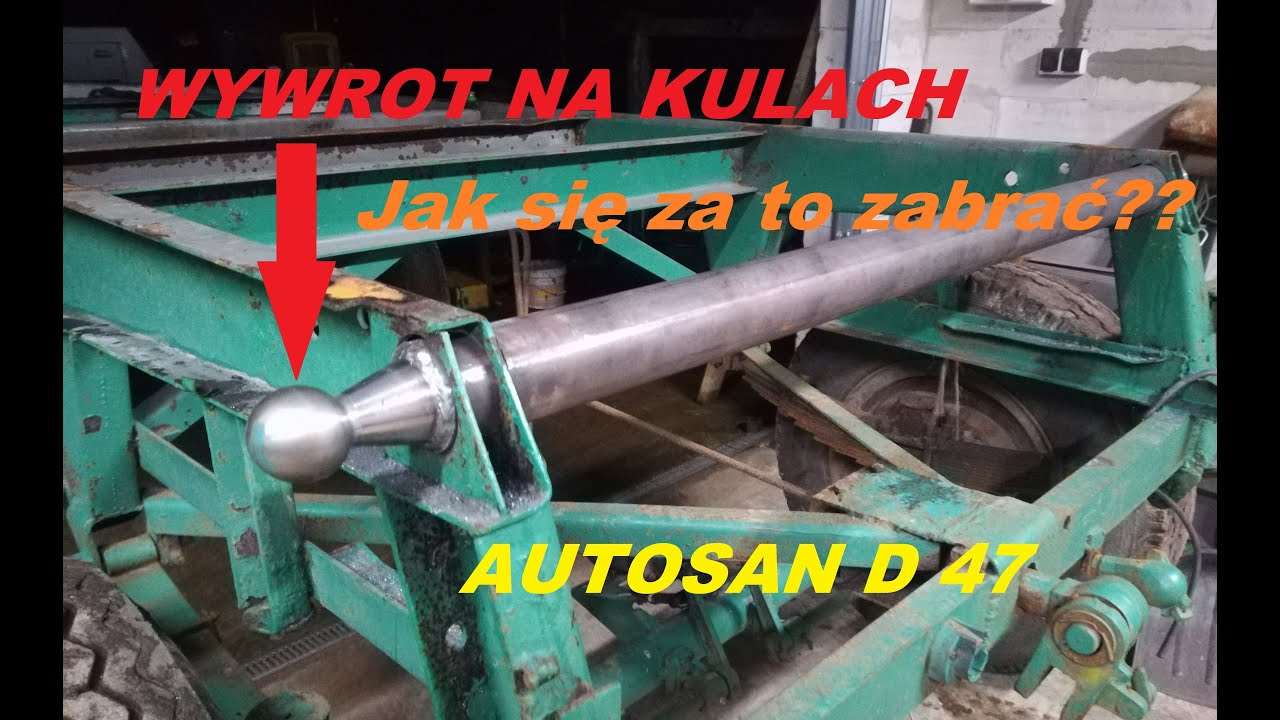 Autosan D47 - Wywrot na kulach Jak się za to zabrać? Nowy dzień, nowe problemy??| Remont przyczepy