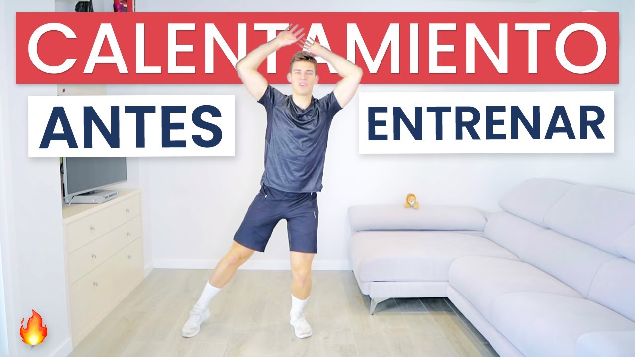 EjercicIos de CALENTAMIENTO para hacer ejercicio 5 MINUTOS - CALENTAMIENTO GENERAL 5 minutos
