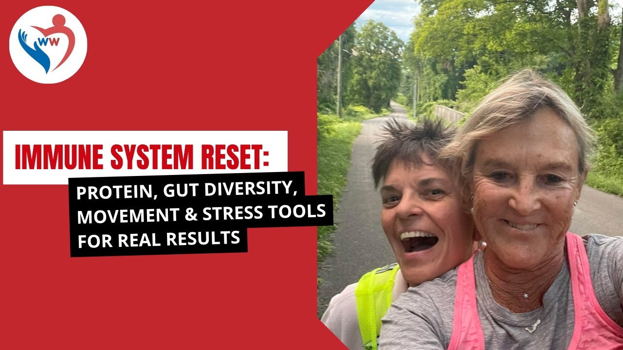 Immune System Reset: Protein, Gut Diversity, Movement & Stress Tools for Real Results