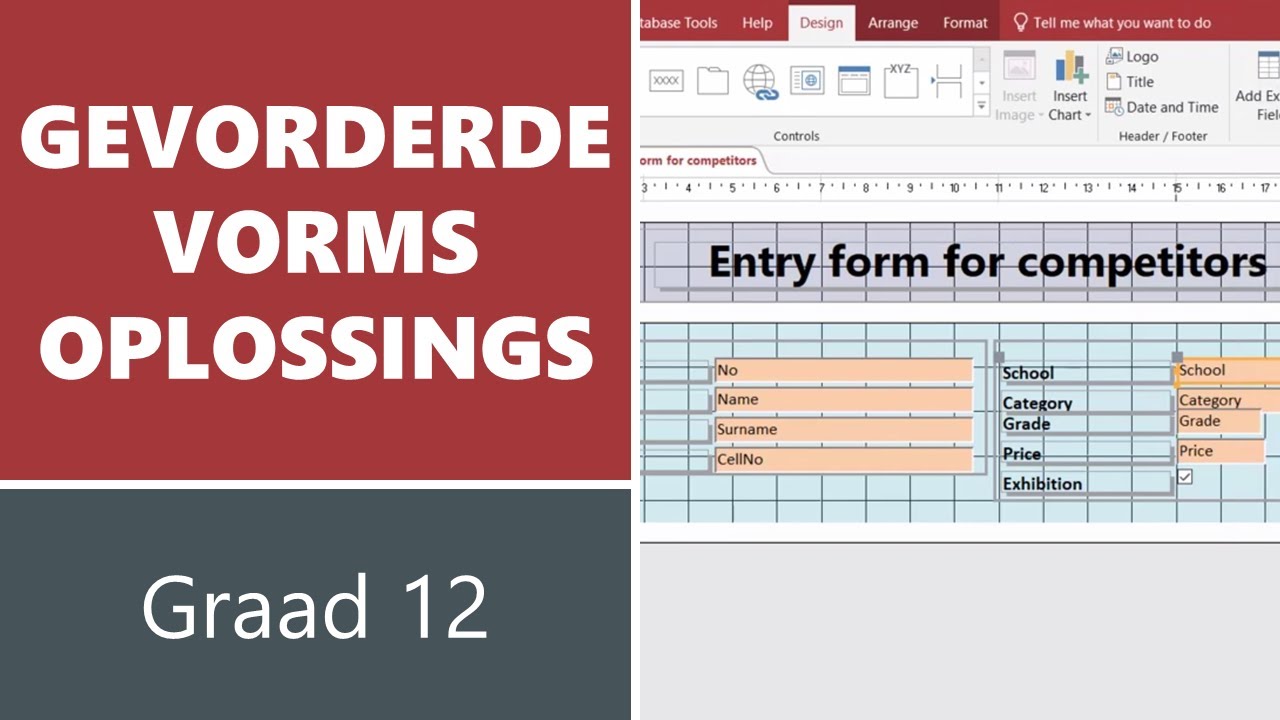 30 Access Gevorderde vorms oplossings