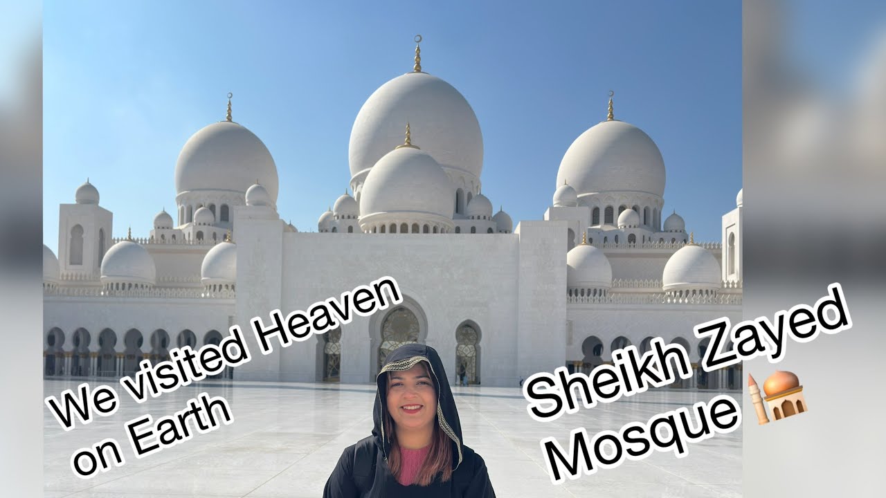 Visited Sheikh Zayed Mosque | Abu Dhabi’s Must-Visit Iconic Spot | Indians exploring UAE 🇦🇪 