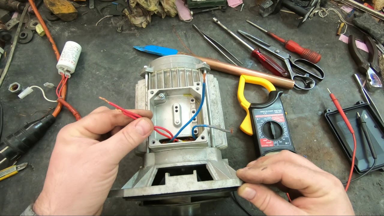 Određivanje glavnog i pomocnog pola (namotaja) na elektro motoru