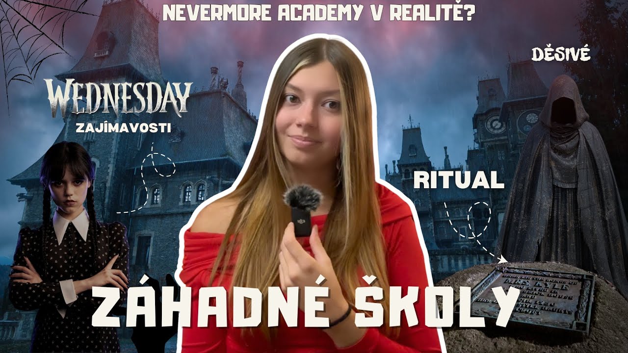 Realn&eacute; Z&Aacute;HADN&Eacute; &Scaron;KOLY, kter&eacute; inspirovaly WEDNESDAY | Konspirace, fakta a legendy | GABELLE