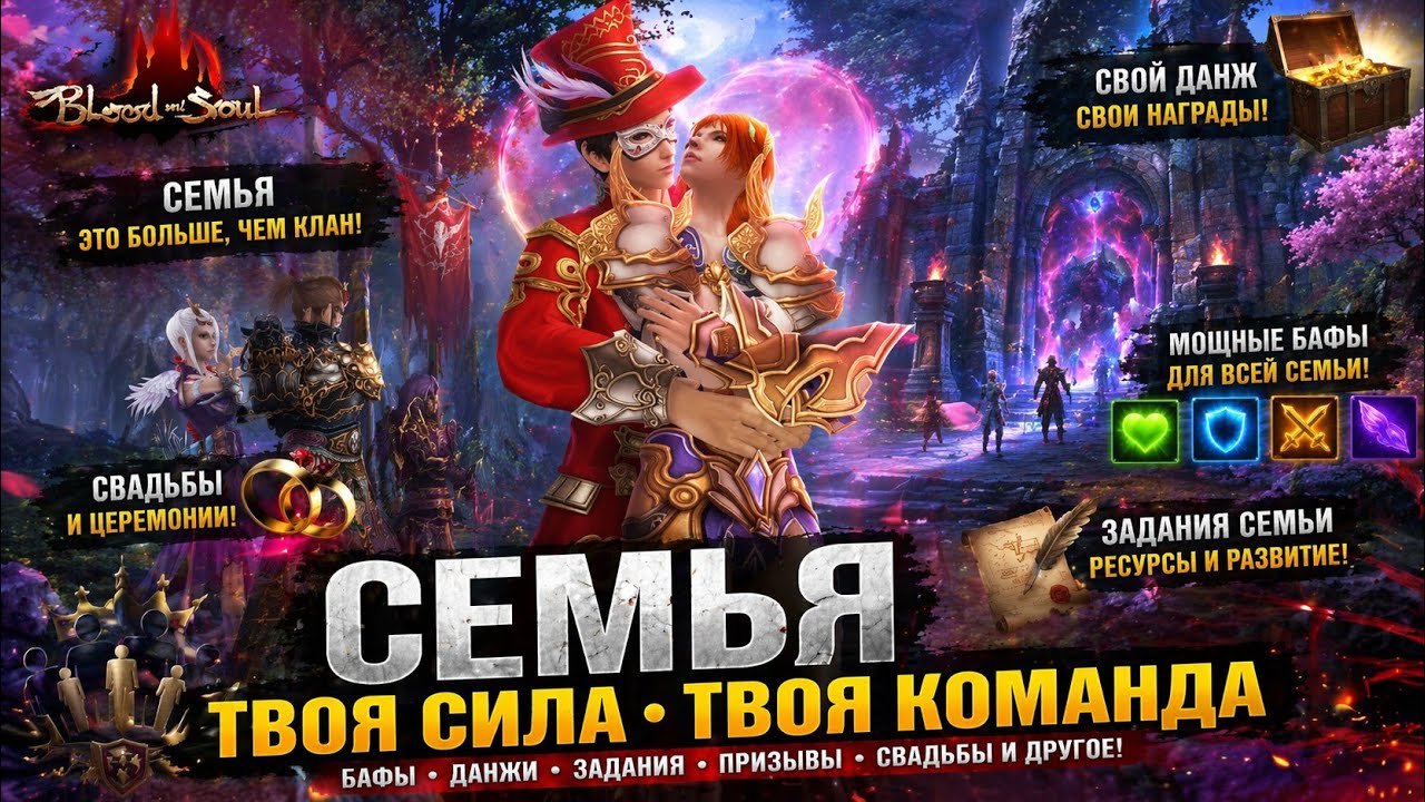 Семья  в Blood and Soul - гайд и обзор для новичков