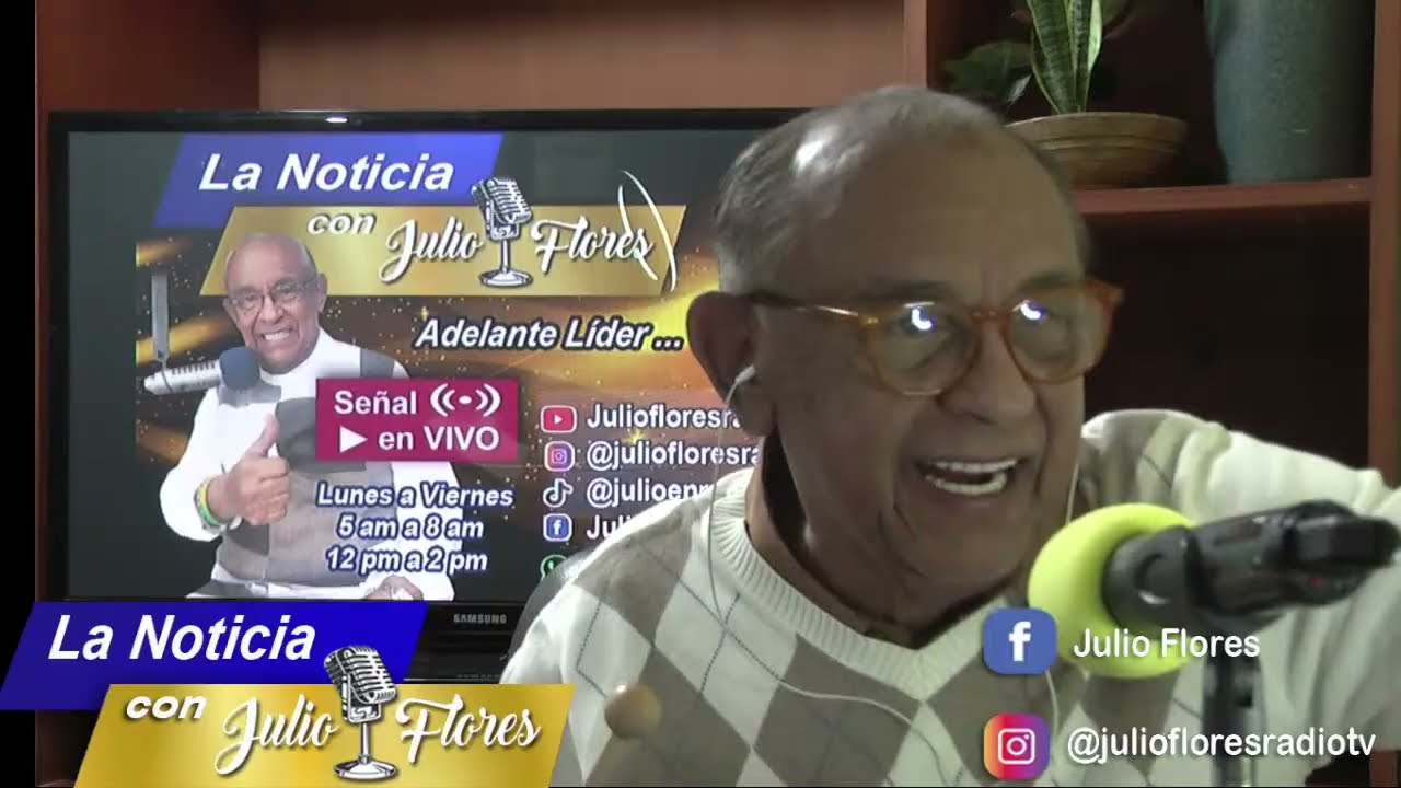 Juliofloresradiotv en vivo 12 de Febrero de 2026 PM