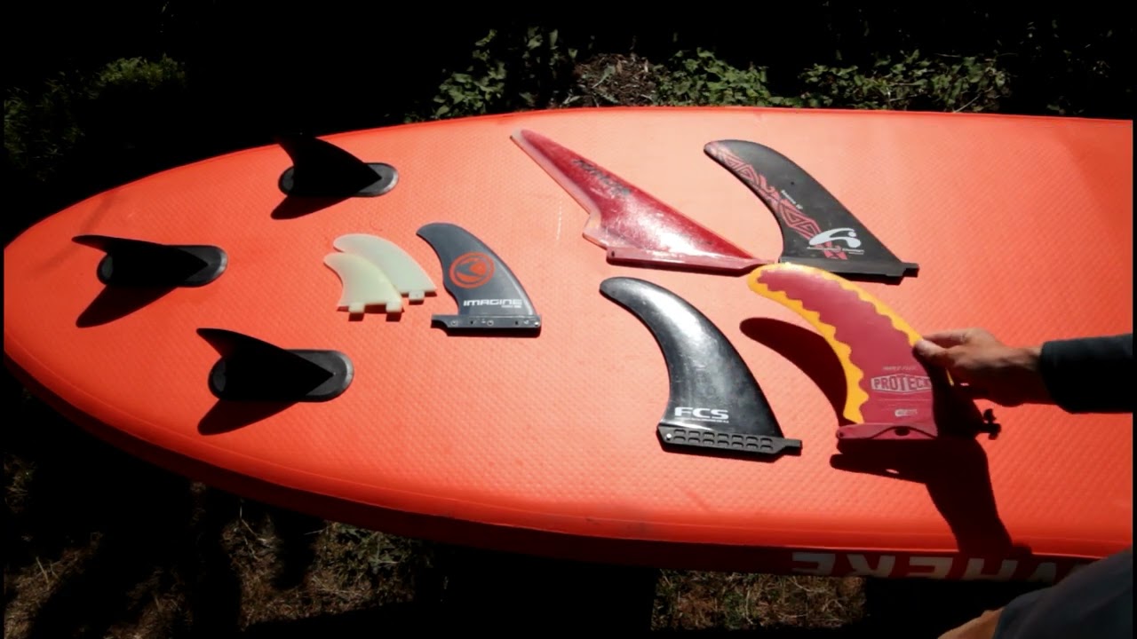 Learn about different types of stand up paddle board fins.