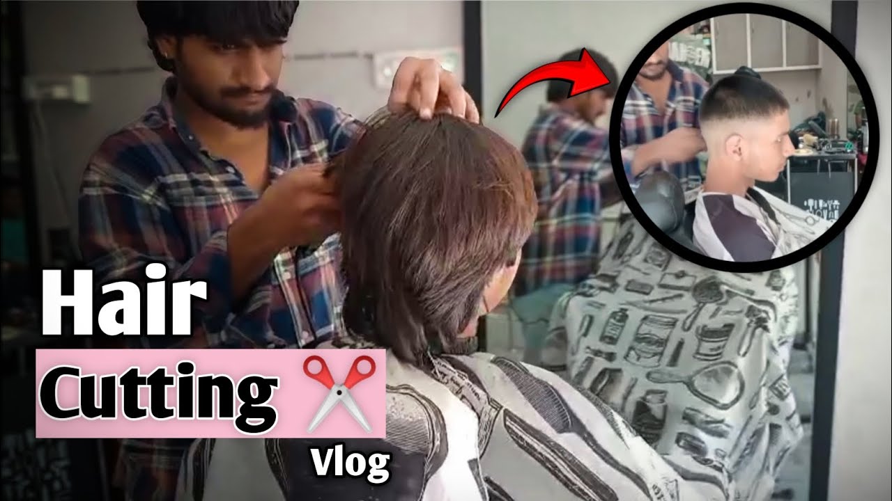 Finally Hair Cut Karwa Liya 😍 | Barber Shop Vlog
