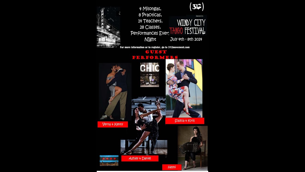 Daniel Moreno and Ashley Kalchik - Windy city Tango Festival 2024