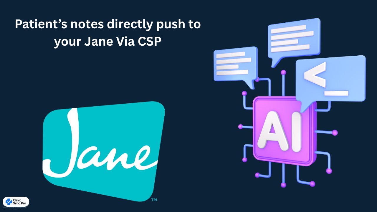 Как добавить заметку о пациенте в JaneApp с помощью API ClinicSync Pro