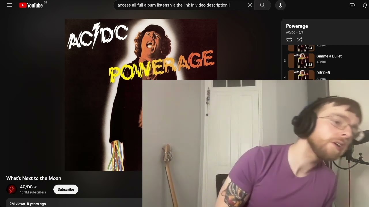 ACDC - What's Next To The Moon Reaction & First Time Listen