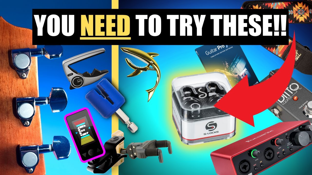 GADGETS Every Guitarist NEEDS | GUITAR GIFTS and ACCESSORIES for Guitar Players.