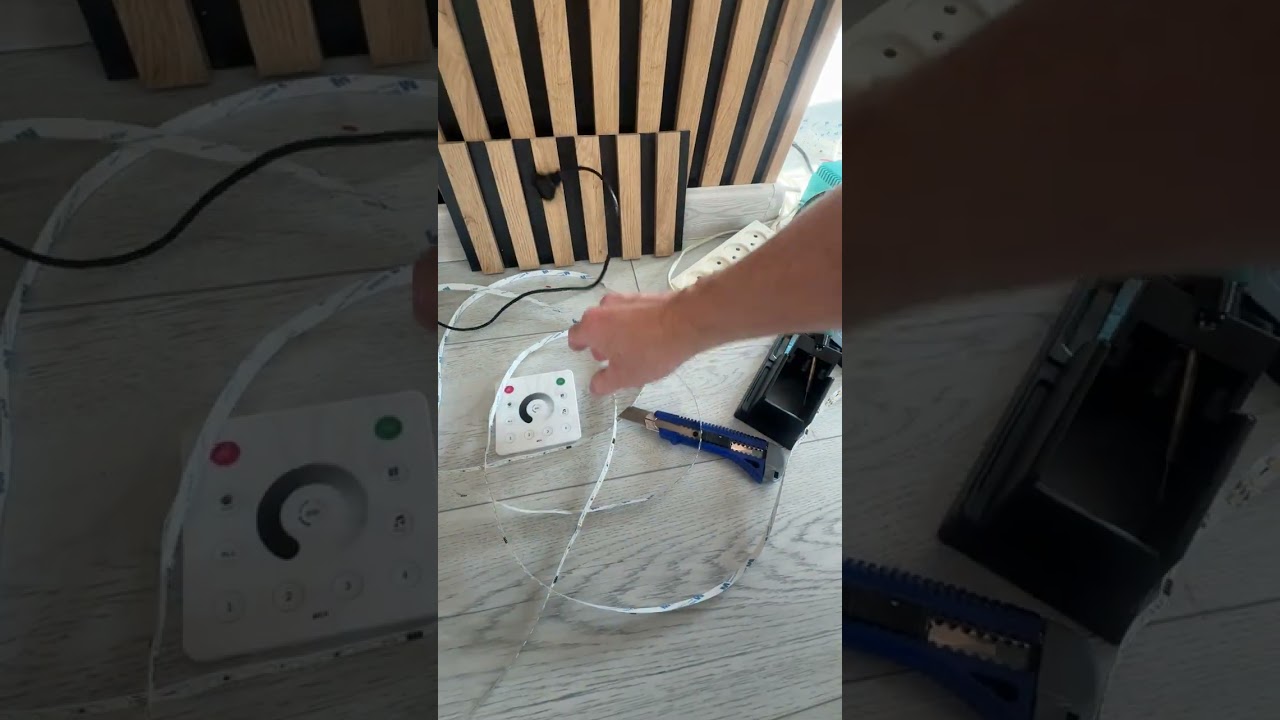 Programowanie sterownika SP63XE (SP636) z panelem RC1 do 4-stref taśma cyfrowa