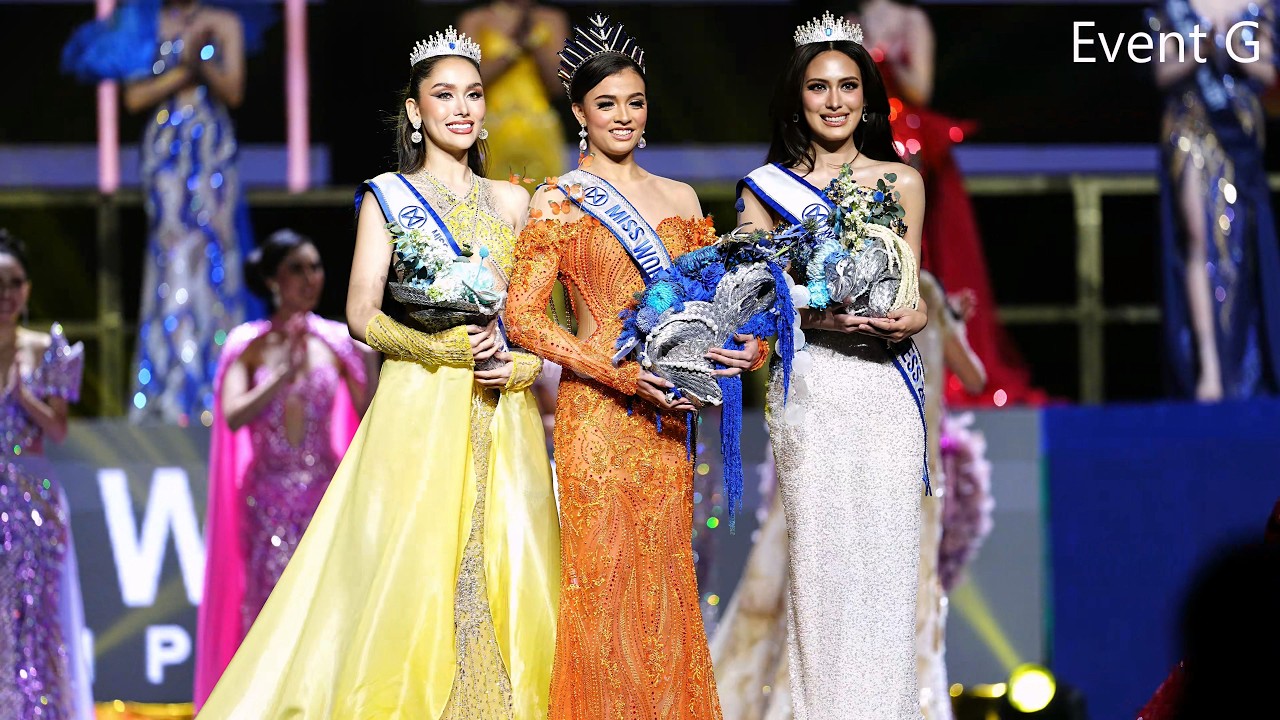 Момент коронации Мисс Мира Филиппины 2026