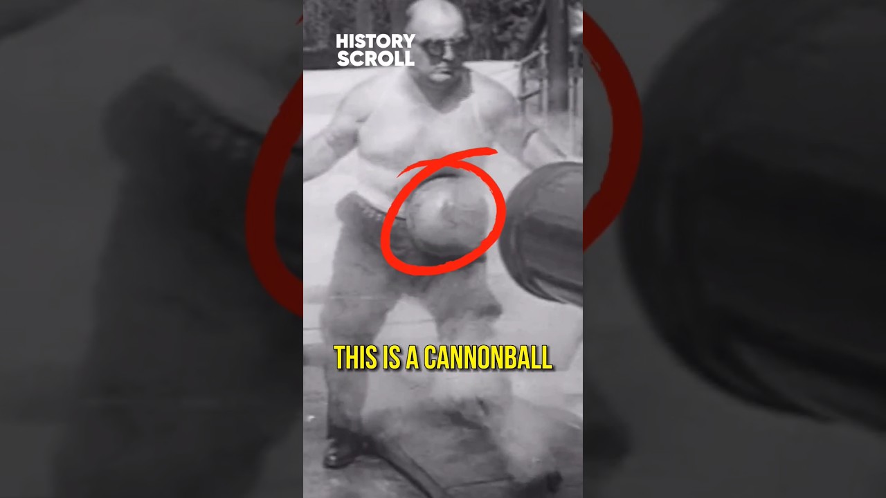 Mężczyzna z najpotężniejszym brzuchem na świecie | Cannonball Richards #fakty #szokujące #usa