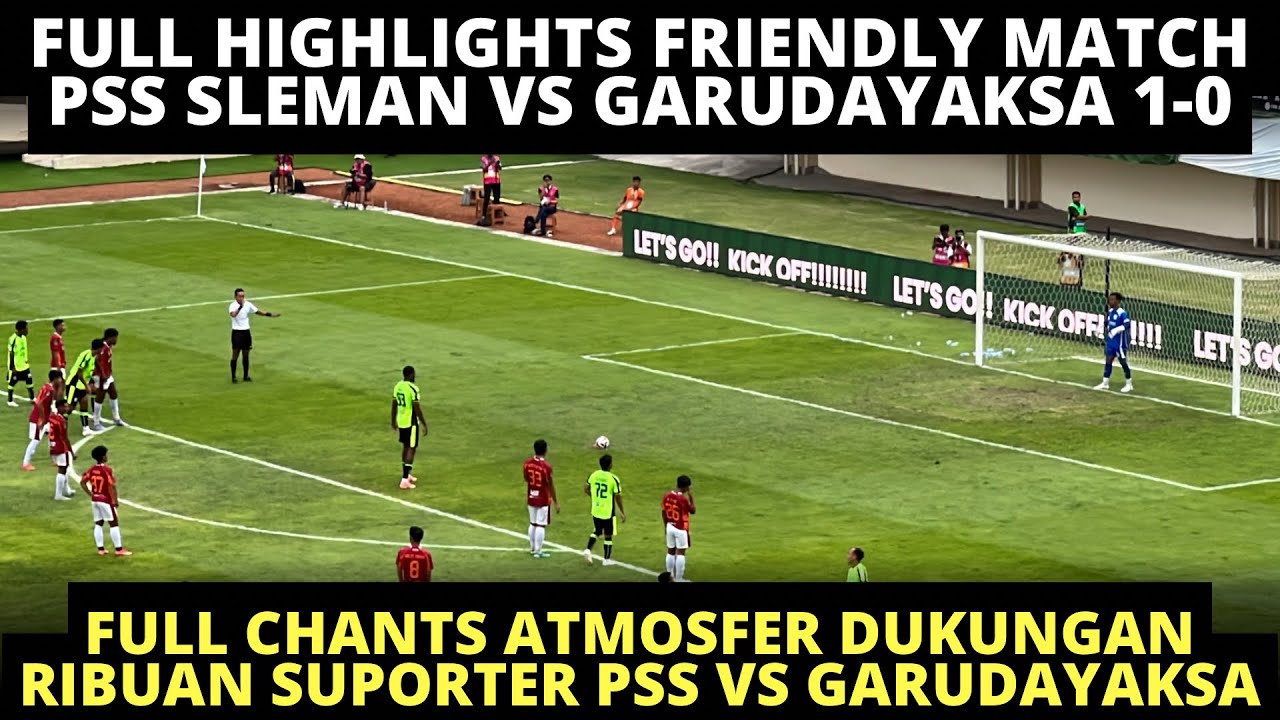 FULL HIGHLIGHTS PSS SLEMAN VS GARUDAYAKSA FC 1-0‼️ FULL SELEBRASI GOL PENALTY FREDERICK INJAY