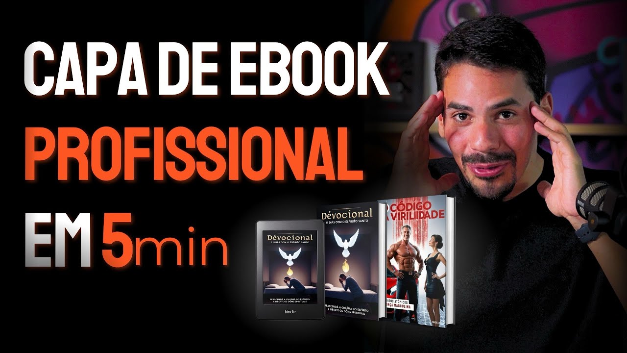 Como Criar uma Capa de Ebook Profissional com Inteligência Artificial (Passo a Passo)