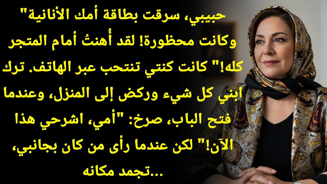 سرقت بطاقة أمك.. وكانت معطلة! تبهدلت في المحل!