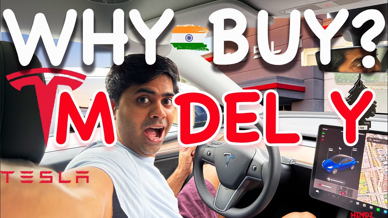 Top 10 features of Tesla Model Y | Why Indians buy Tesla | Indians own Tesla | Indians in USA Hindi
