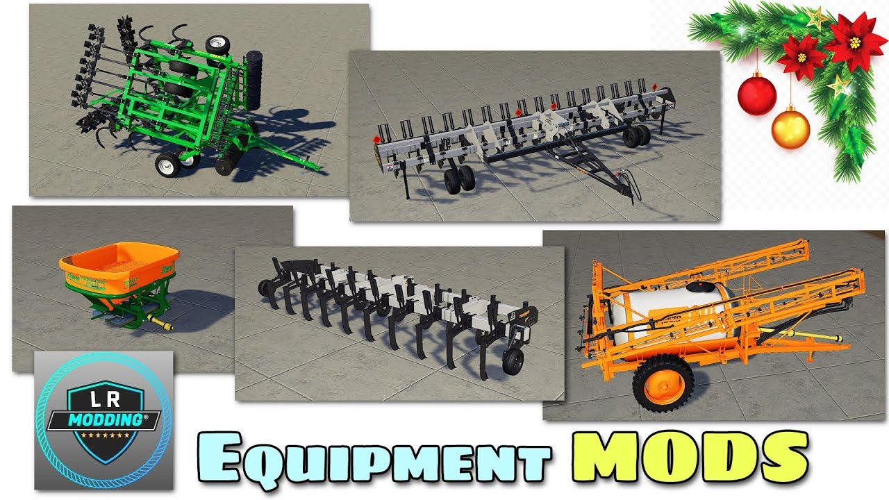 FS19 | LR Modding Equipment Mods (2019-12-30) - review