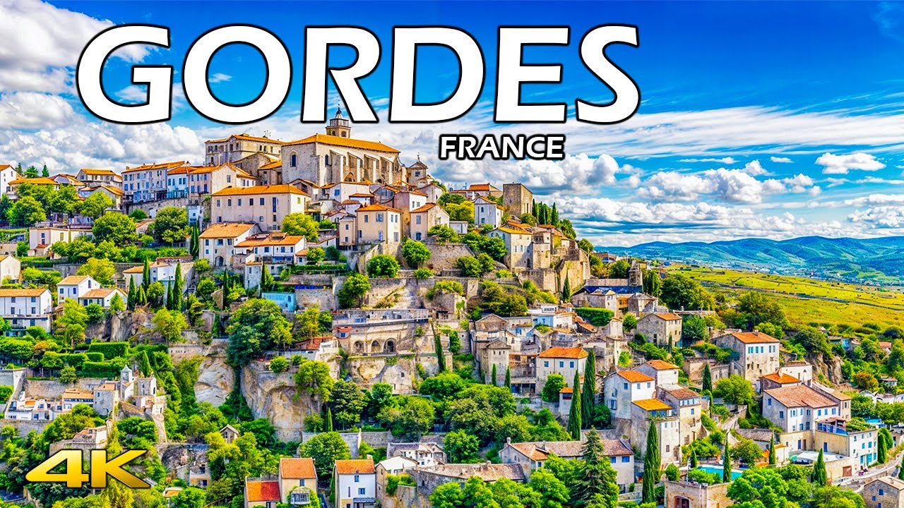 GORDES | ONE OF THE MOST BEAUTIFUL VILLAGES IN FRANCE 4K 60p