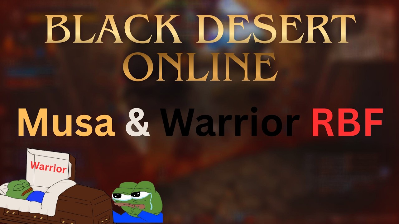 BDO SEA Musa & Warrior RBF #bdosea #blackdesertonline #bdopvp #pvpgames #gaming #gameplay #games