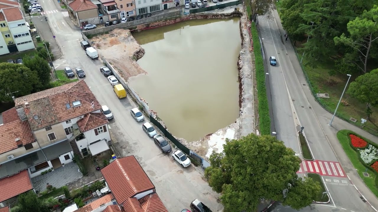 2.09.2025. Kako je temeljna jama MLINOTEST zaštitila Umag od veće poplave ?