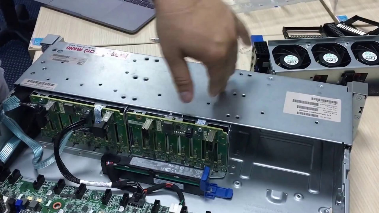 Hướng dẫn lắp đặt HP DL380 G9 SAS Expander Card  trên máy chủ HP ProLiant DL380 G9