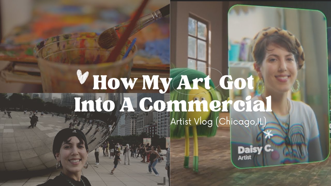 How My Art Got Into A TV Commercial (Artist Vlog)