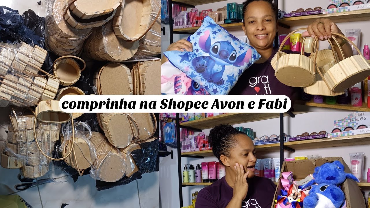 Compra na Shopee/Pedido Avon Lançamento+Pedido de Laços @Ateliê Fabiana Silva