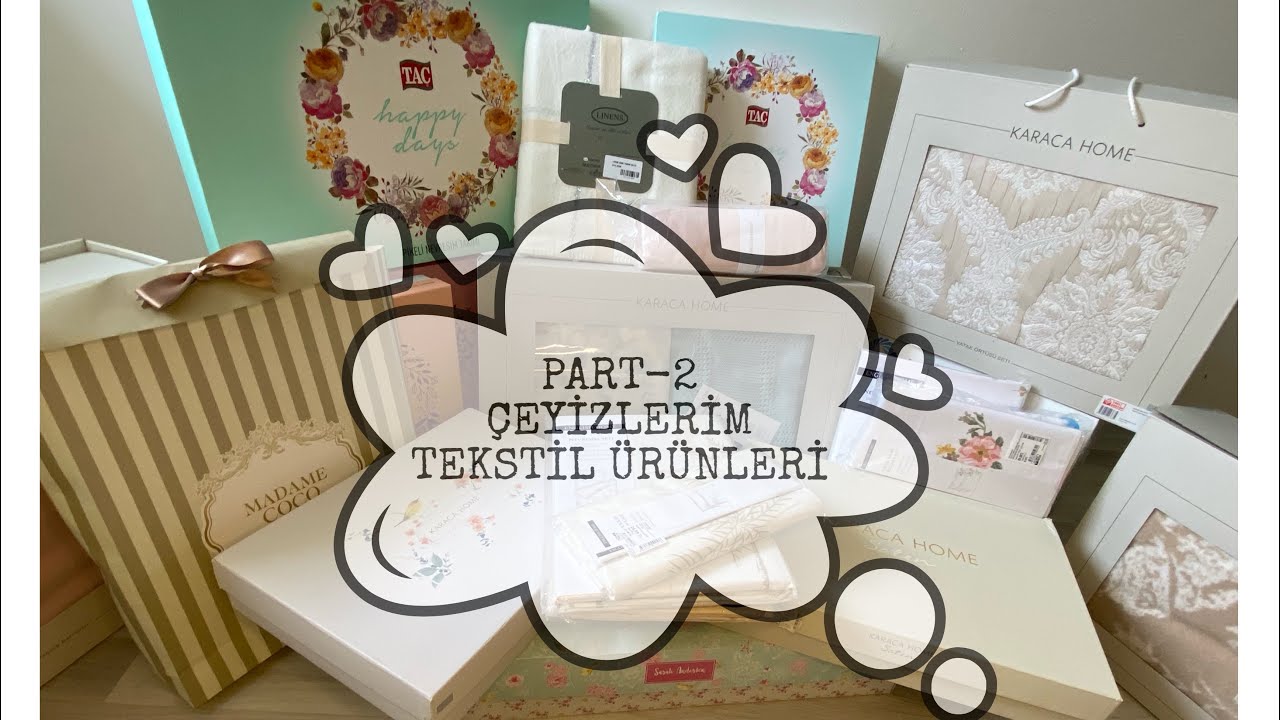 ÇEYİZ ALIŞVERİŞİ 🛍PART-2.3TEKSTİL ÜRÜNLERİ🛍