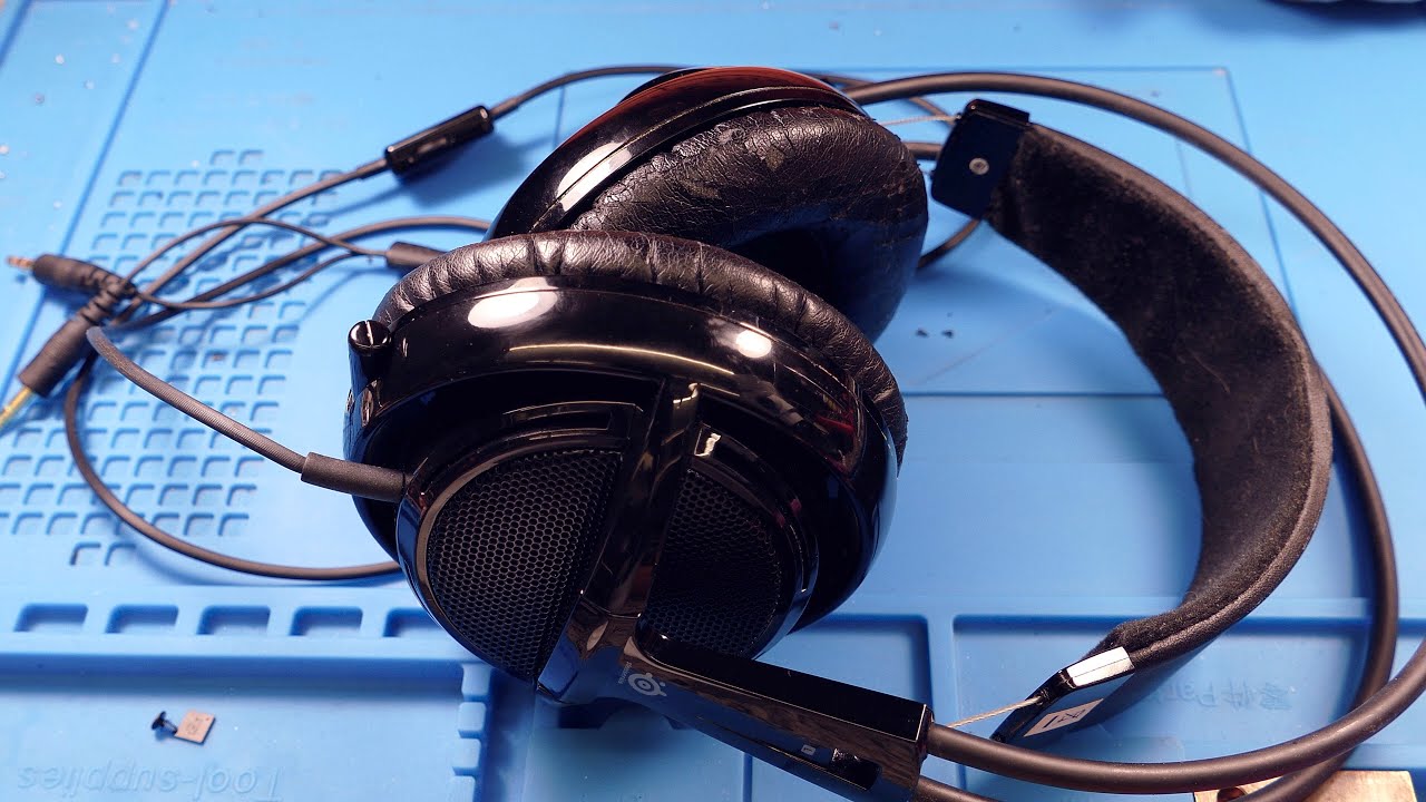 Капремонт наушников SteelSeries Siberia